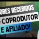 Valores Recebidos pelo Produtor, Coprodutor e Afiliado!!!