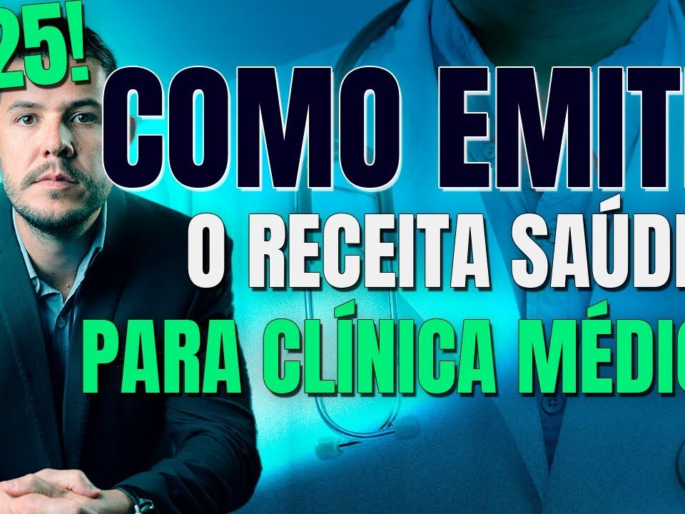 Passo a Passo para emitir o Receita Saúde para Médicos e Clínicas Médicas!