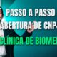 Como fazer abertura de um CNPJ de Biomedicina?