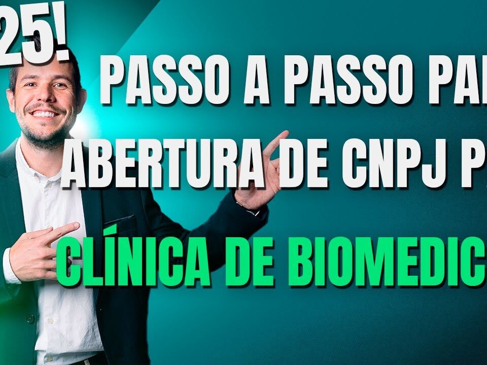 Como fazer abertura de um CNPJ de Biomedicina?