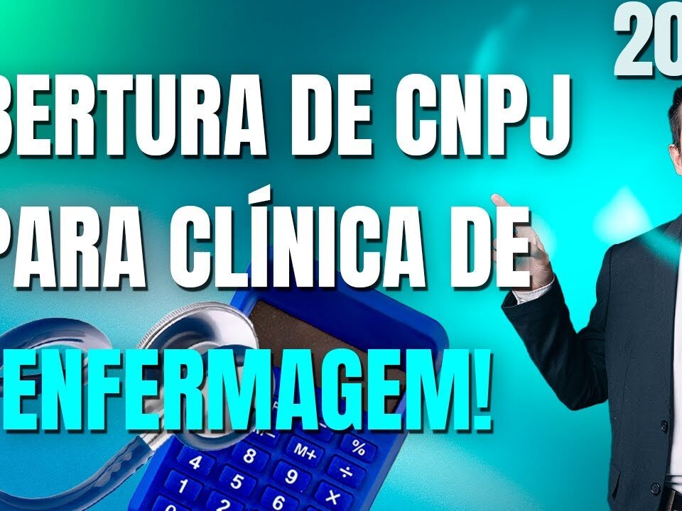 Abertura de CNPJ de Clínica de Enfermagem!